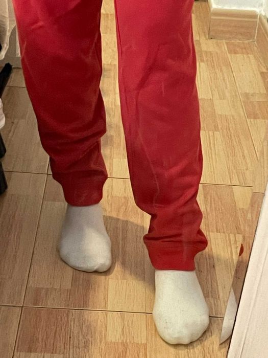 Calças de treino vermelhas lefties M