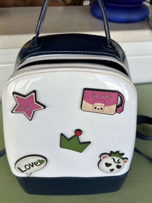 Mochila plástico de menina