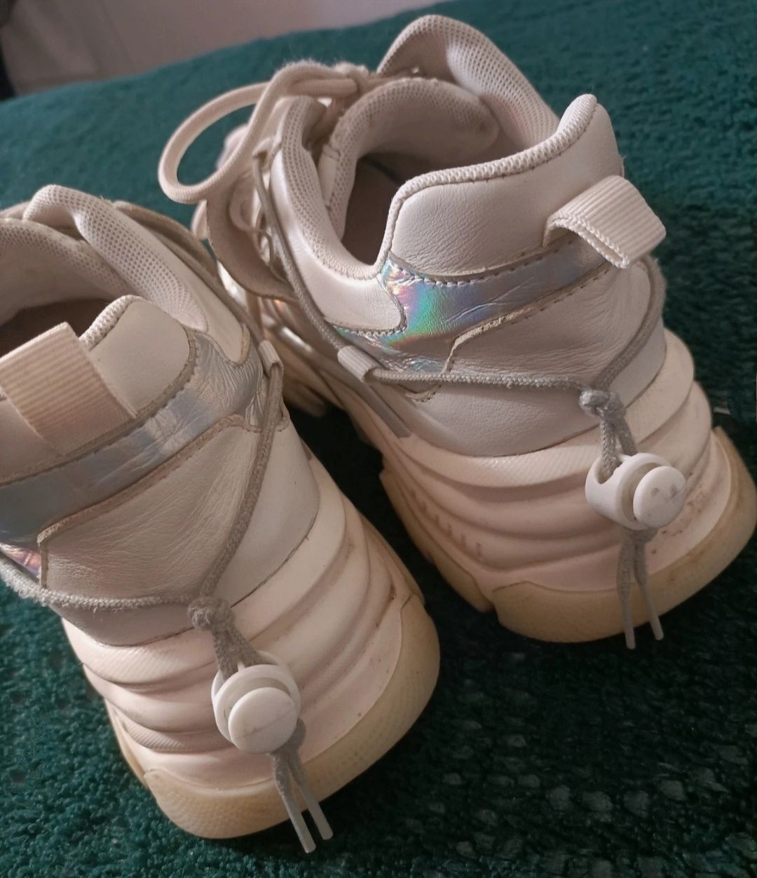 Buty RAGE AGE - 37 - białe skóra naturalna sneakersy adidasy