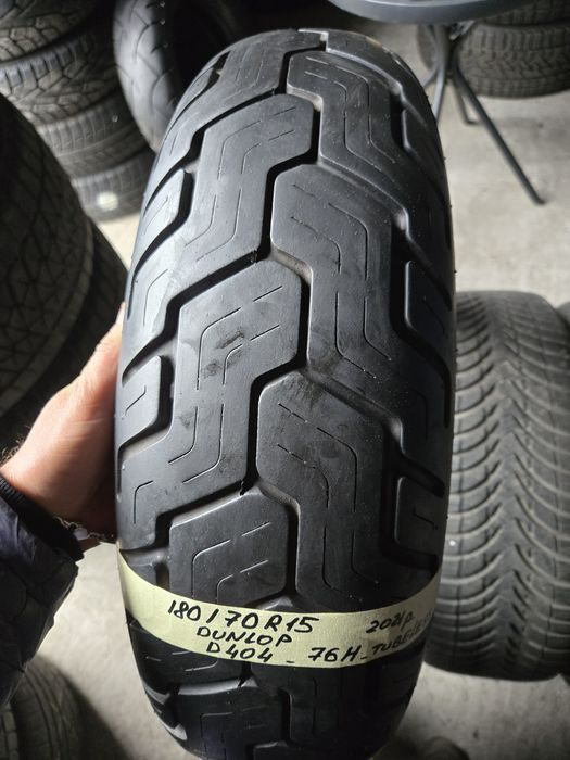 Мотошина 180/70R15 2021р. Dunlop D404 Kawasaki Vulcan vn900