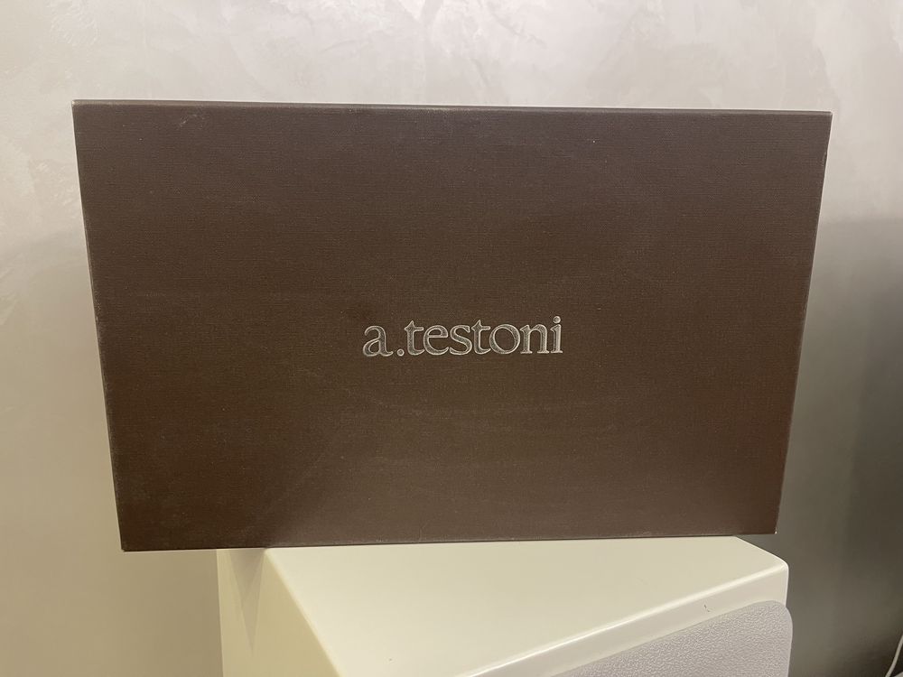 a.Testoni новые оригинальные туфли Size: 10 (29-29.5 см.)