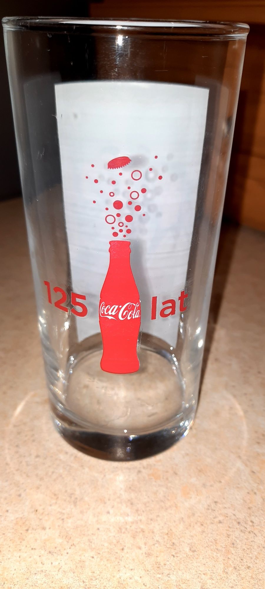 Jubileuszowa szklanka Coca-Cola
