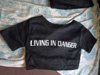 Damska koszulka LIVING IN DANGER