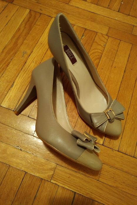 Кожаные туфли, португальские, размер 39