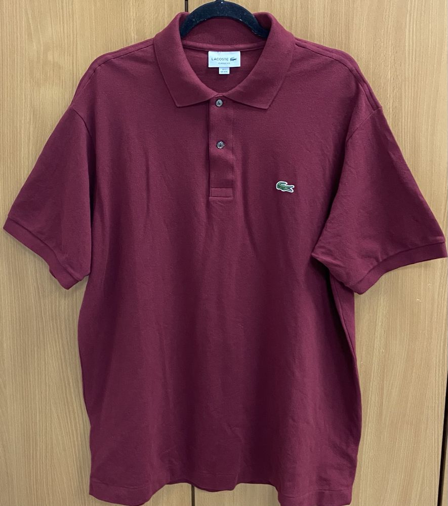 Футболка Lacoste поло чоловіче L.12.12 оригінал нова XXL