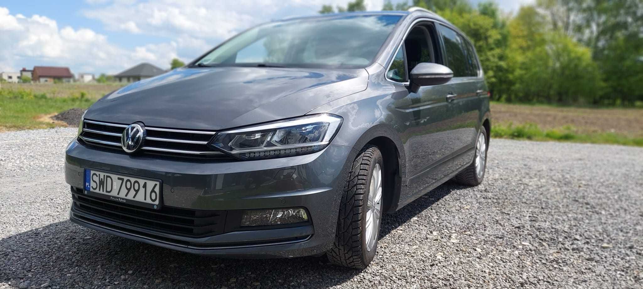 Volkswagen Touran 1.4 TSI 2017 rok, Pierwszy Właściciel, Polski Salon