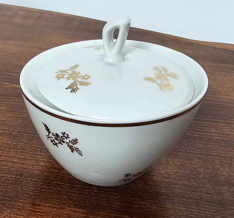 Zestaw kawowy Chodzież porcelana PRL