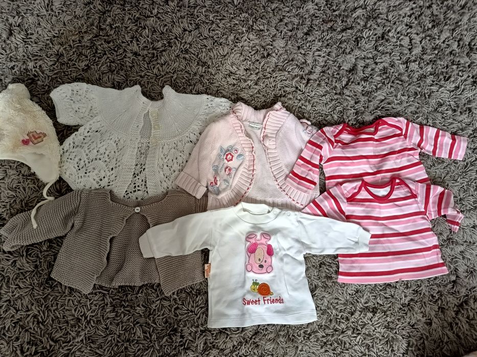 Duży zestaw ubranek dla noworodka