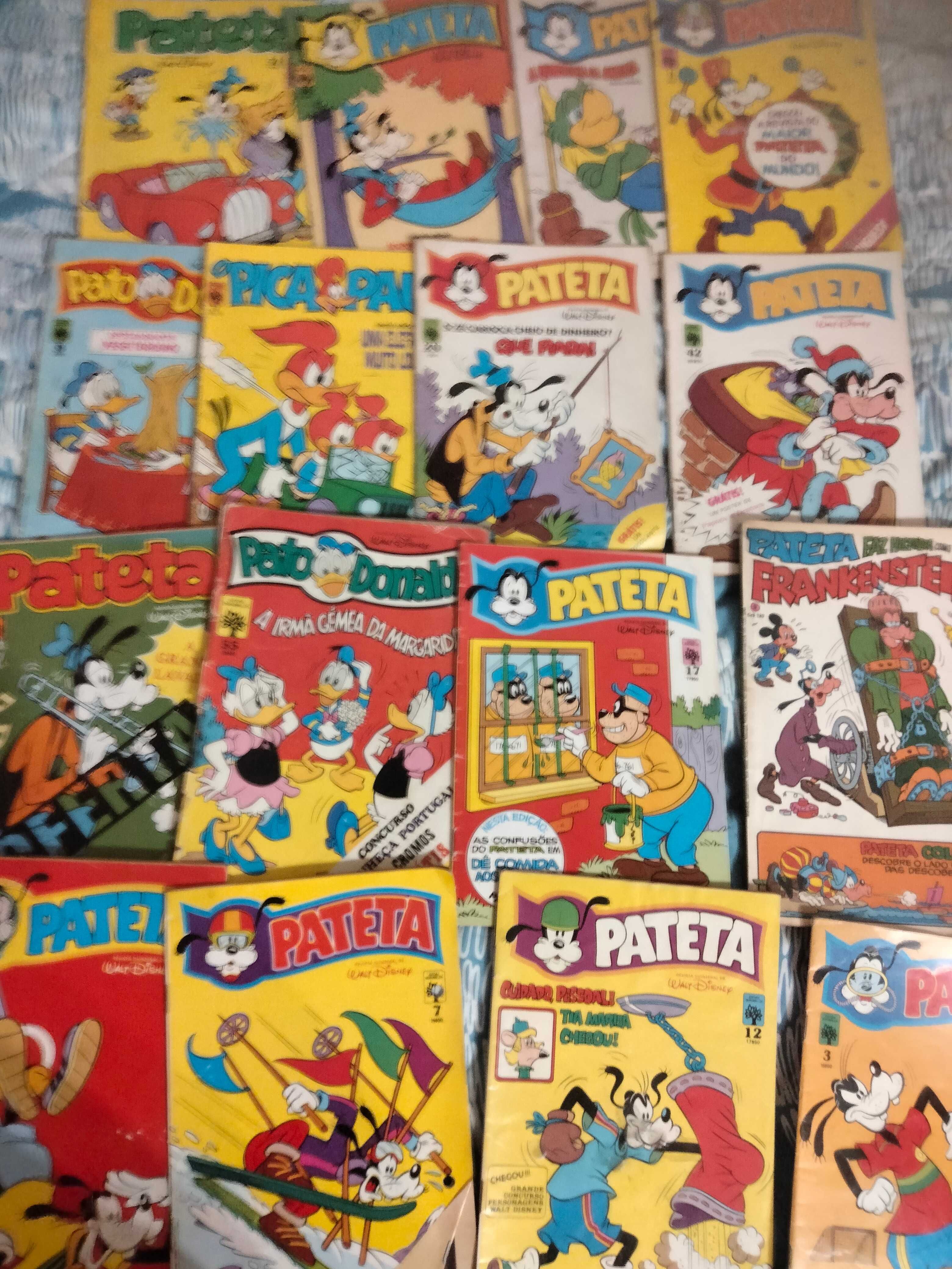 Revistas antigas da banda desenhada Pateta