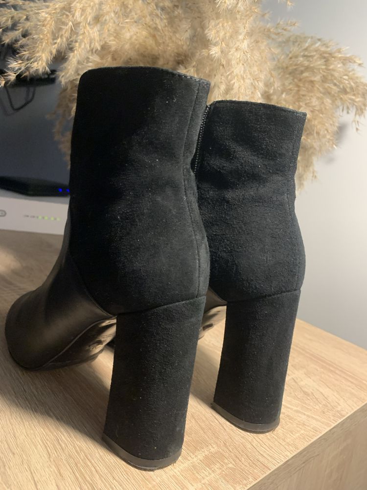 Botki jesienne roz 38