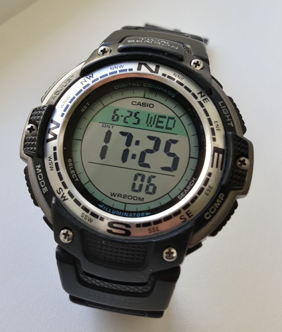 Zegarek męski CASIO SGW-100 Twin Sensor