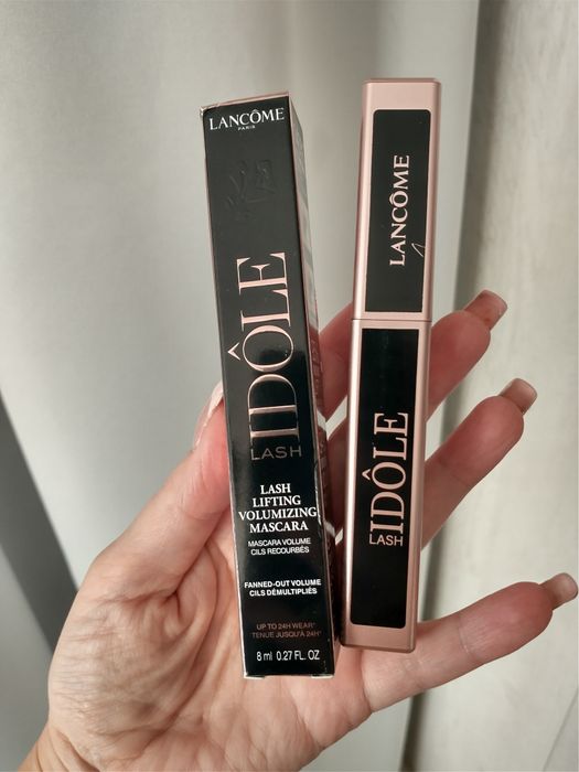 Nowe 3 czarne tusze do rzęs Lancome lash idole 8 ml