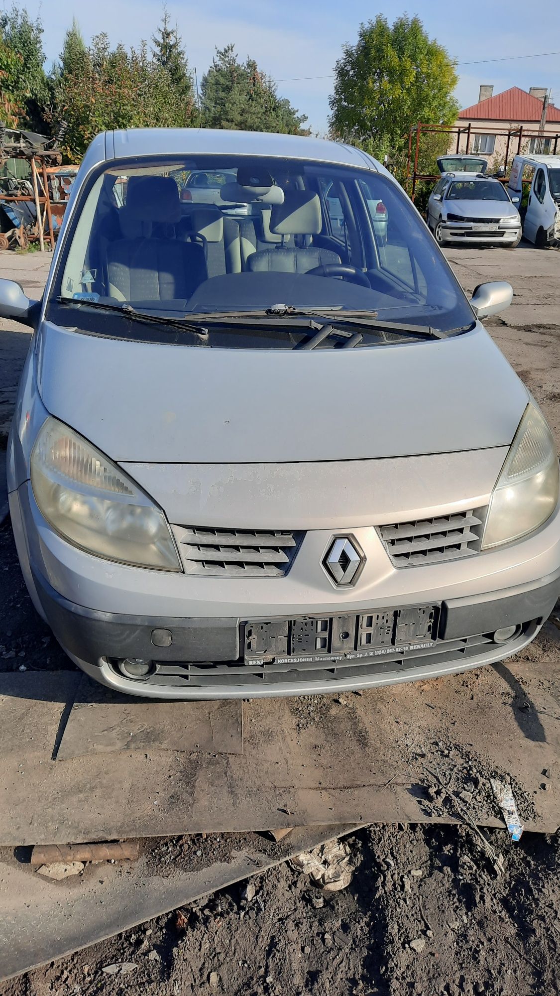 Renault  Scenic Grande 2 II, TEA19  drzwi klapa Części