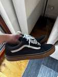 Buty Vans Old Skool - brązowy (black/gum) - Warszawa