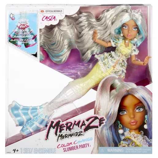 Лялька русалка Mermaze Mermaidz SLUMBER PARTY Monroe, Casea Doll
