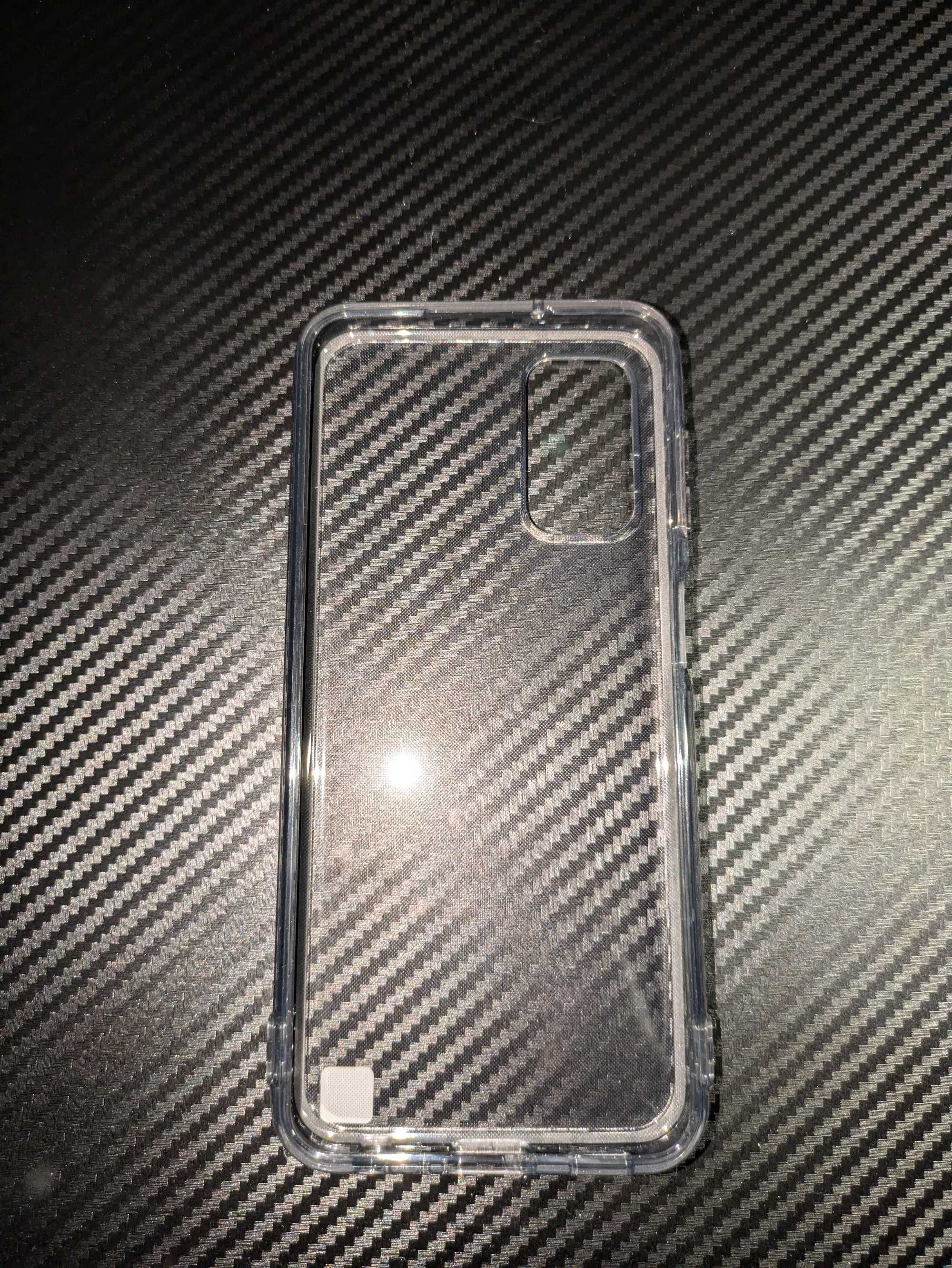 Etui Soft clear cover galaxy a13 ciemno-przezroczysty
