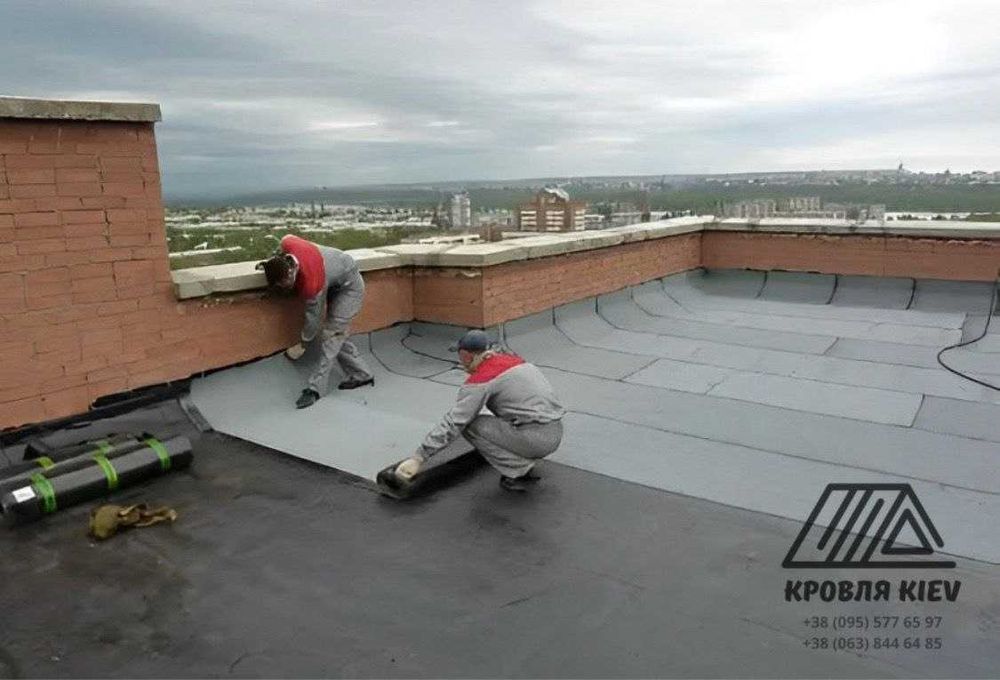 Кровельные работы. Ремонт мягкой кровли. Еврорубероид. Профнастил.