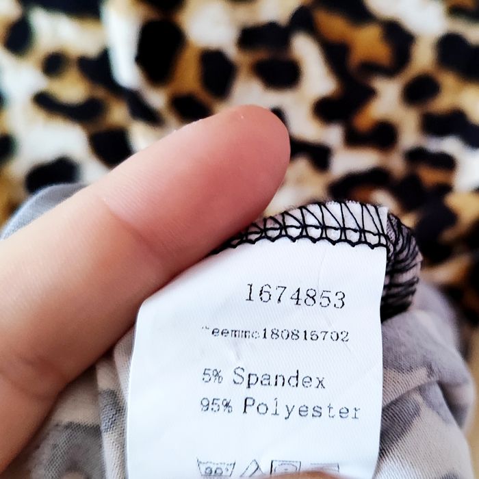 Golf 40 L panterka nowy polgolf w panterkę brązowy lampart