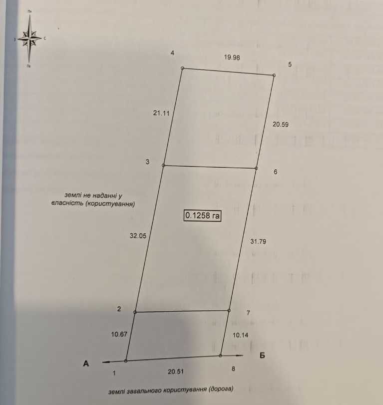 Земельна ділянка, 12.5 соток,  с. Елизаветівка (біля круга)