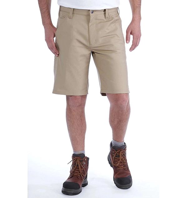 Spodenki Carhartt Rugged Stretch Canvas Short DARK KHAKI (W38)