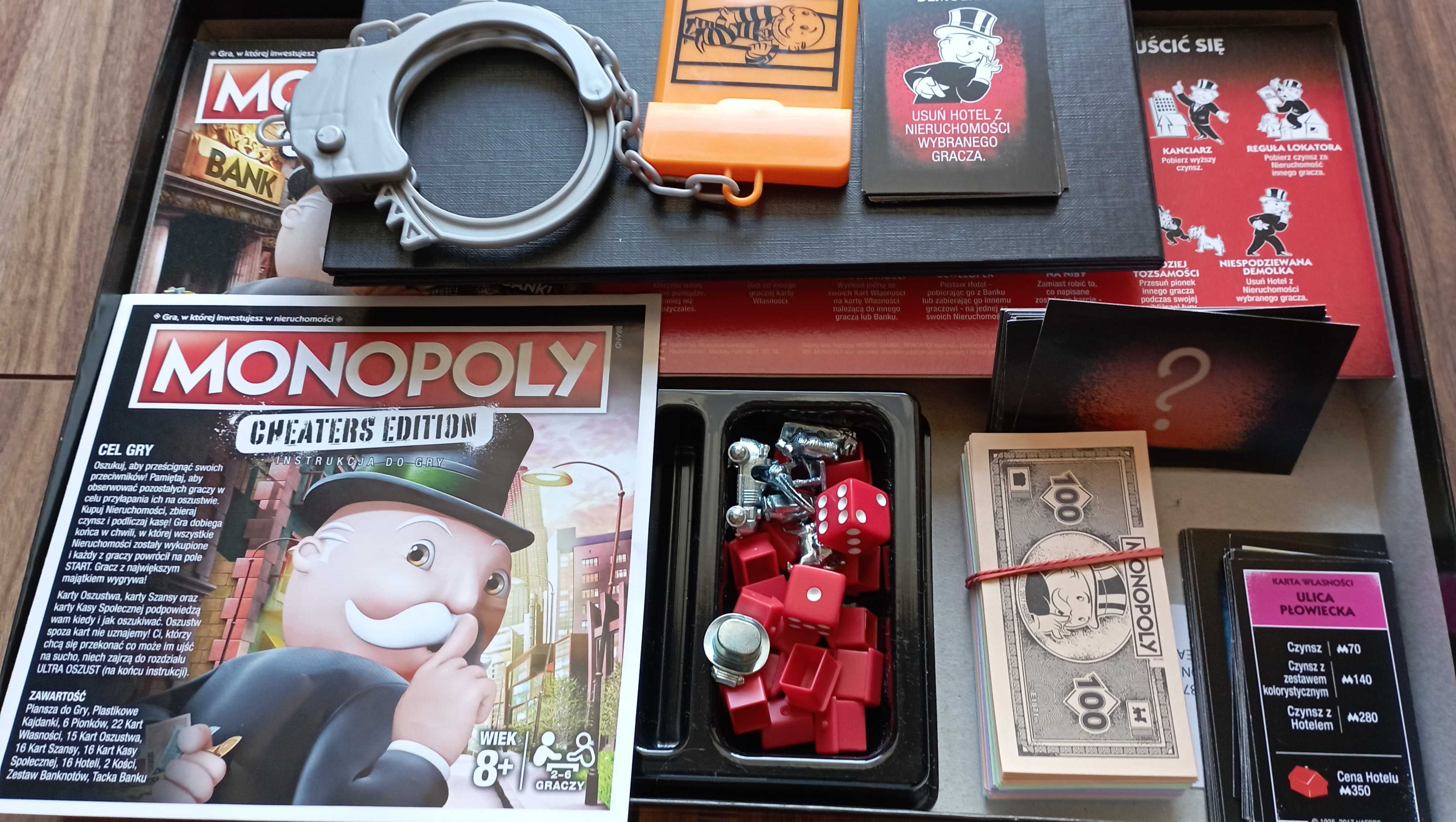 gra Monopoly Cheaters Edition Więzienie