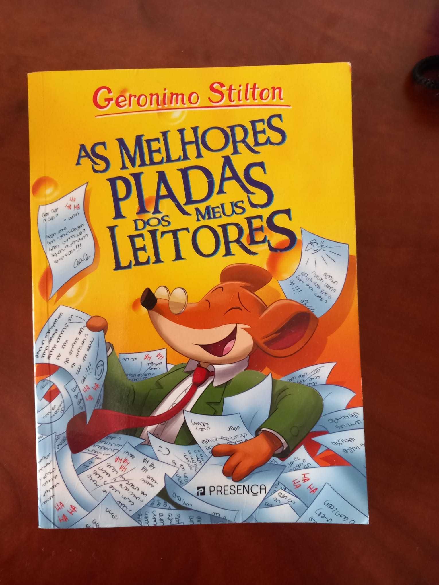 Livro "As melhores piadas dos meus leitores", Geronimo Stilton