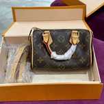 Ostatni Louis Vuitton LV nano speedy Torebki damskie