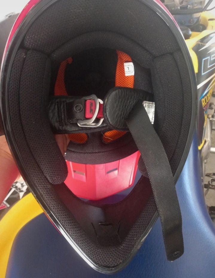 Capacete motocross para criança