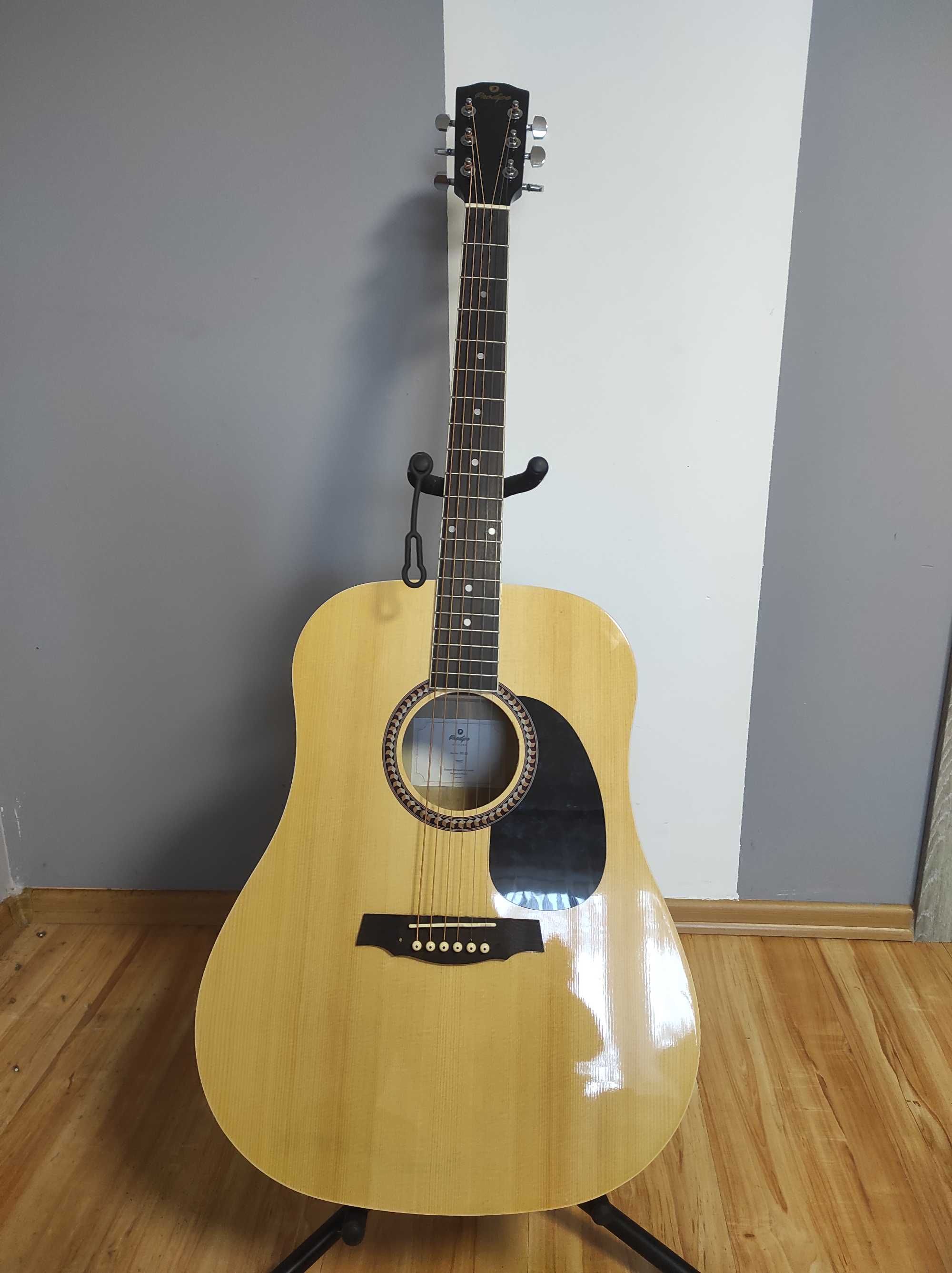 Gitara akustyczna PRODIPE Guitars SD20 + Pokrowiec + Stojak jak nowa