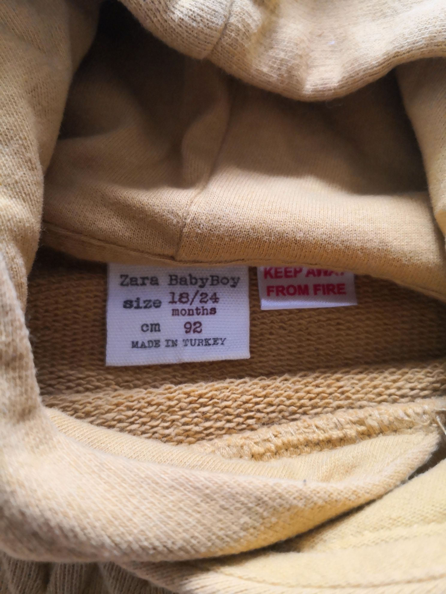 Bluza z kapturem Zara rozm 92
