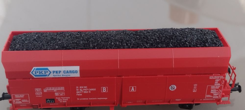 5x ładunek węgla do talbota Falns Tillig akcesoria kolejka dodatki TT