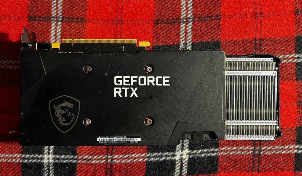 Видеокарта MSI GeForce RTX 3070 Ventus 3X, 8gb