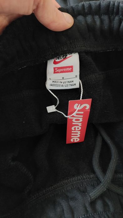 Baggy Spodnie nike x supreme