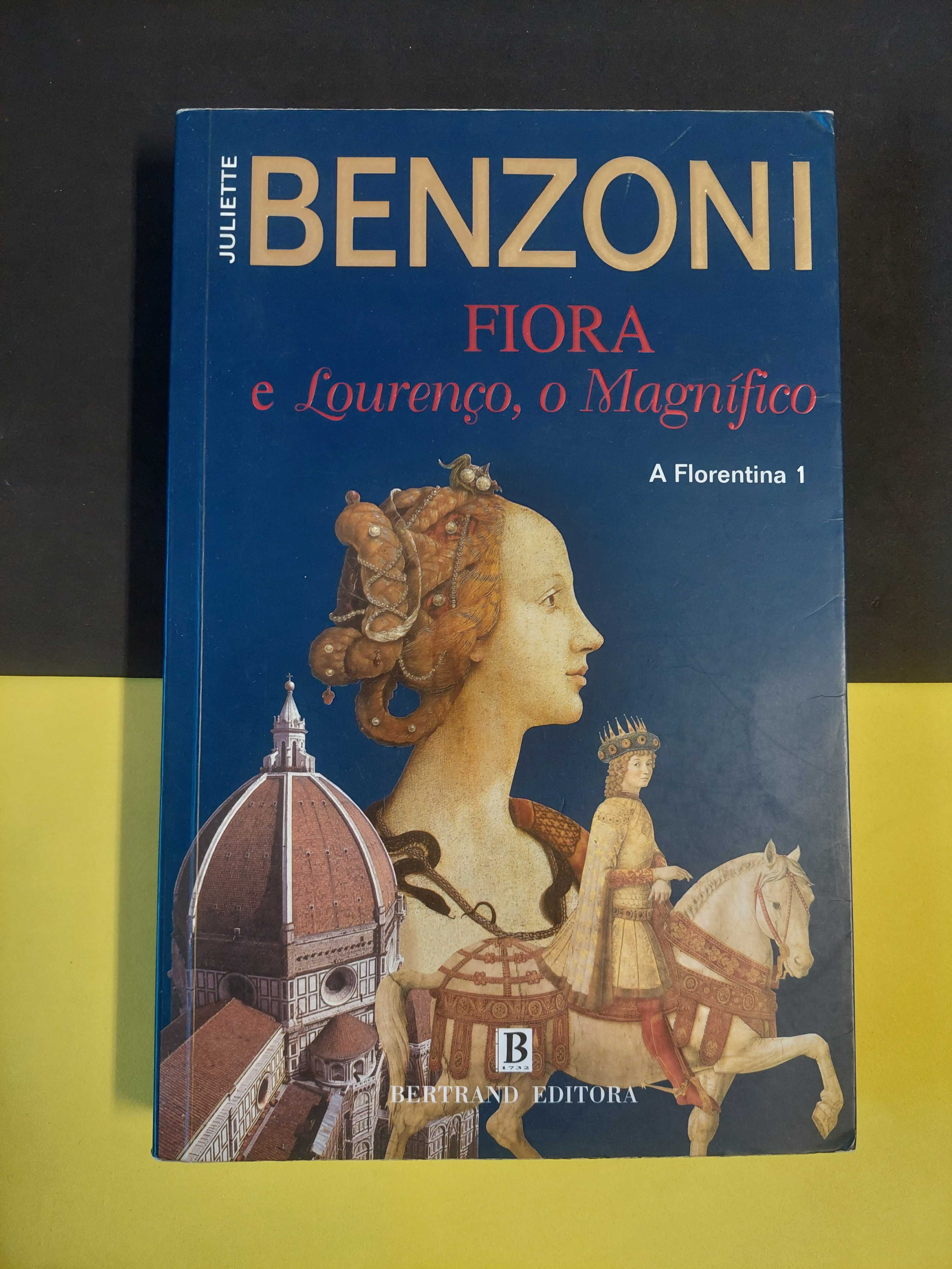 Juliette Benzoni - A florentina, 4 volumes