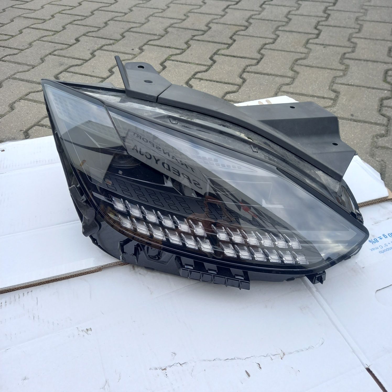 Reflektor lampa prawa full led hyundai ioniq 6