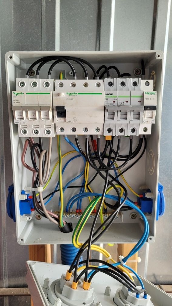 Rozdzielnica budowlana RENO 2x230v +16A/5p +32A/5p IP65
