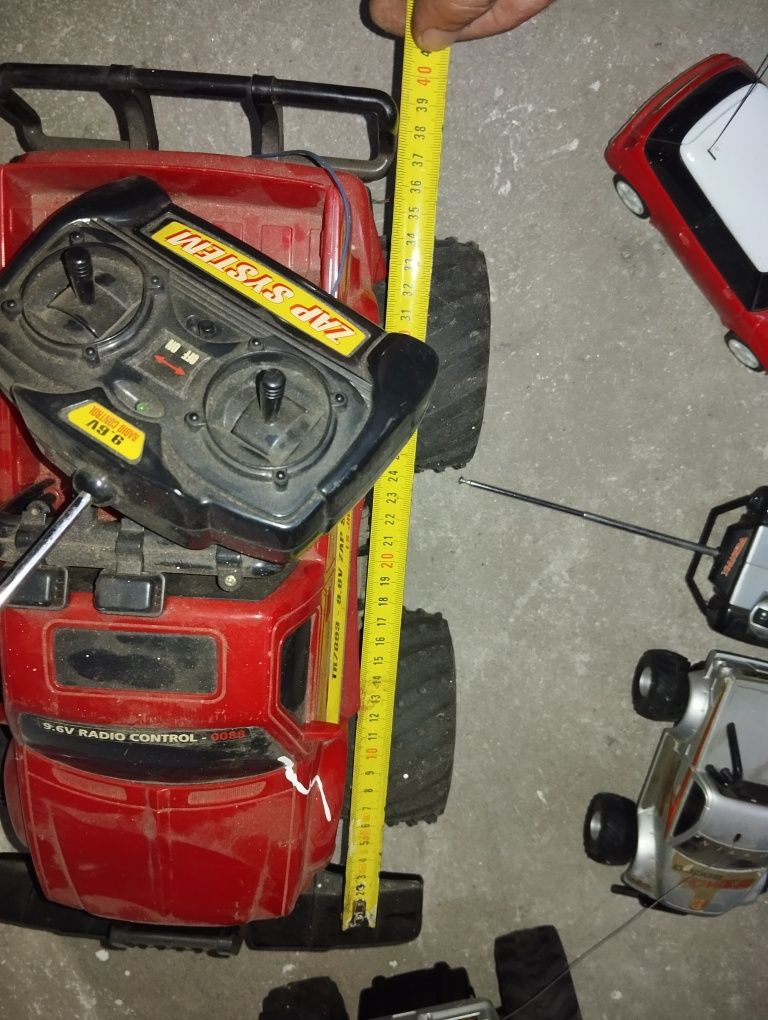 Lote de carros telecomandados + helicóptero