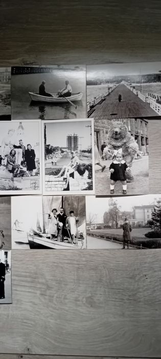 Stare zdjęcia, pocztówki Trójmiasto x15szt.