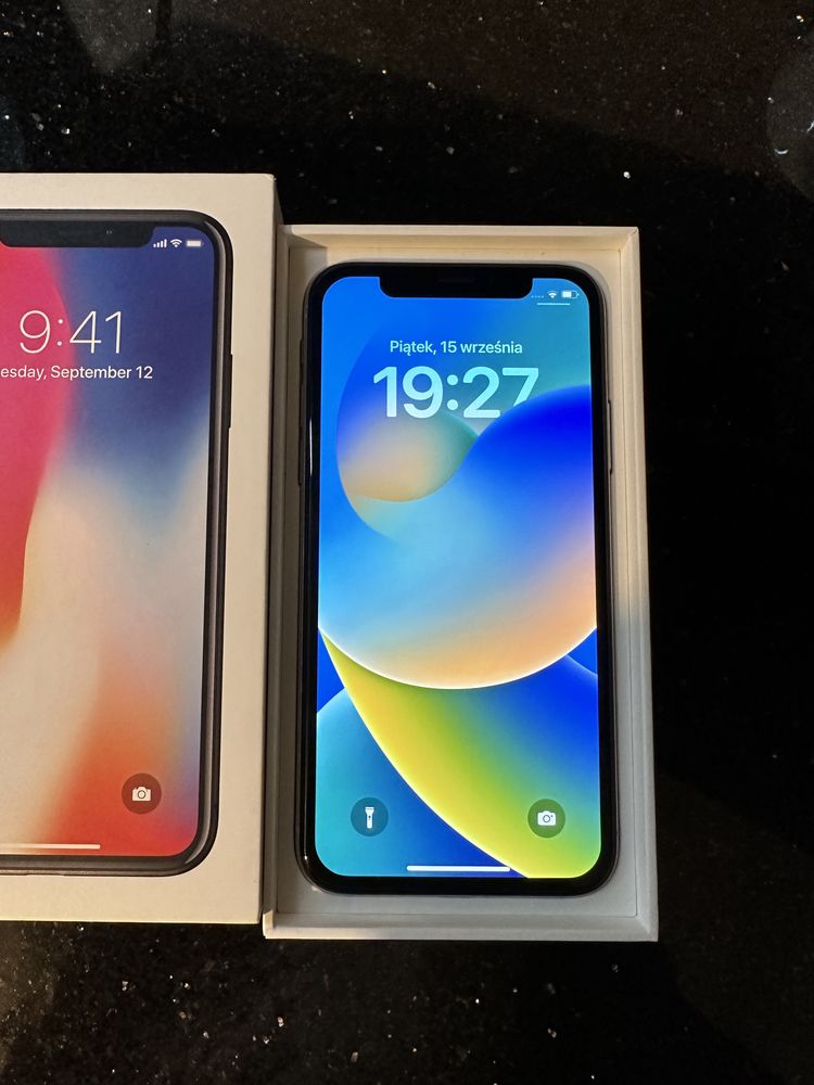 iPhone X silver 64gb