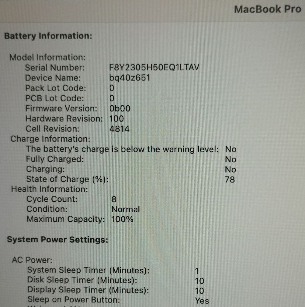 Apple MacBook Pro 14 M1 Pro 16GB/1TB 10C/16G (MKGQ3) Space Gray 8цикл