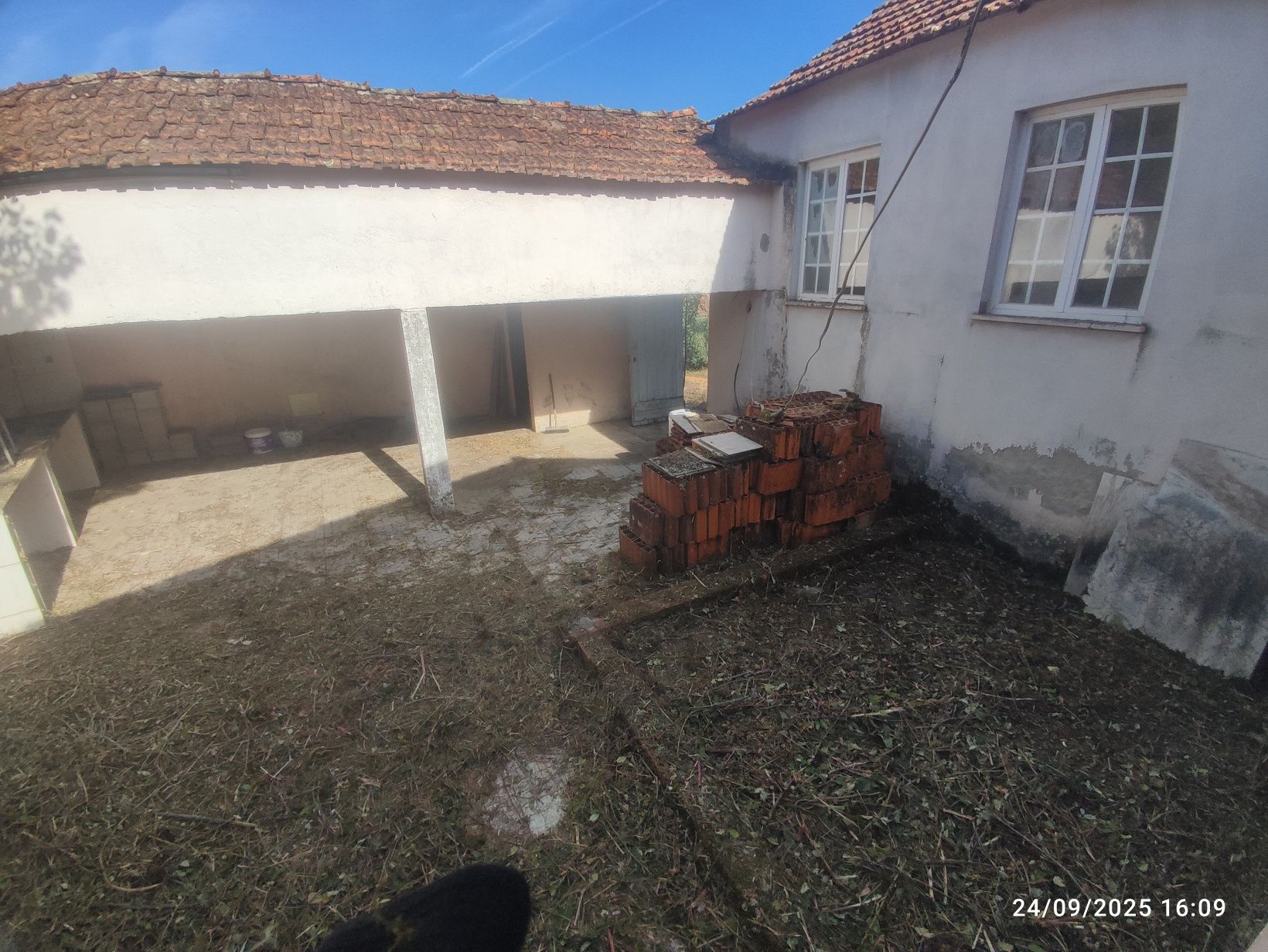 Moradia enorme/patio