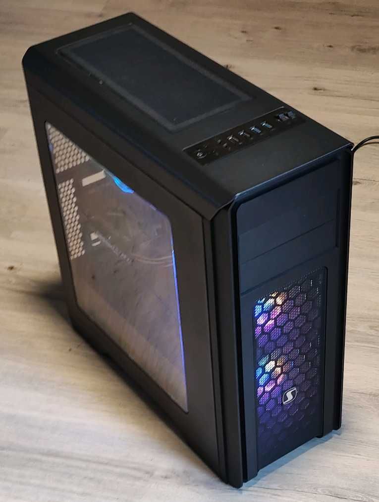 Komputer RTX3060/Ryzen 5/16GB DDR4/SSD/RGB GRY, DLSS 3