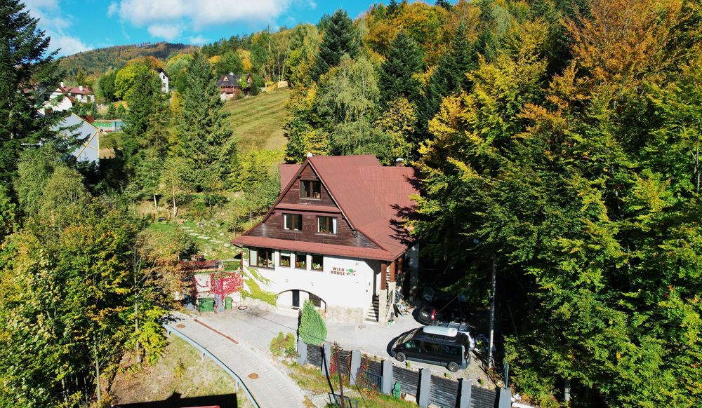 Dom wynajem w Szczyrku dla 15-25os | 7 Sypialni Jacuzzi Kominek Kite