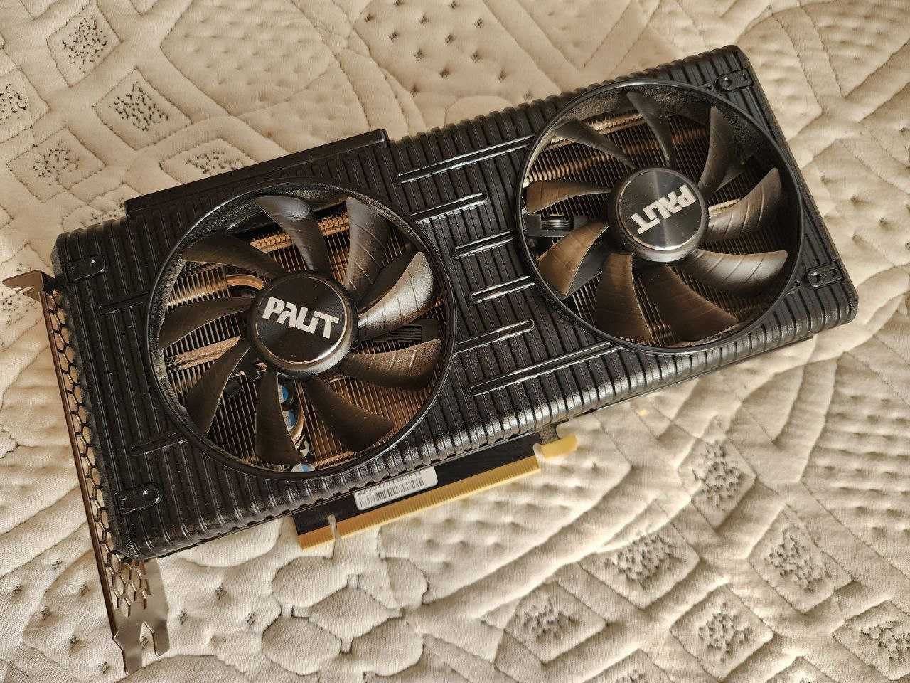 Видеокарта Palit RTX3060Ti 8GB (Samsung) Обмен