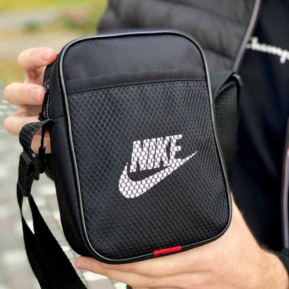 Сумка Nike, компактна барсетка через плече Найк, спортивний месенджер