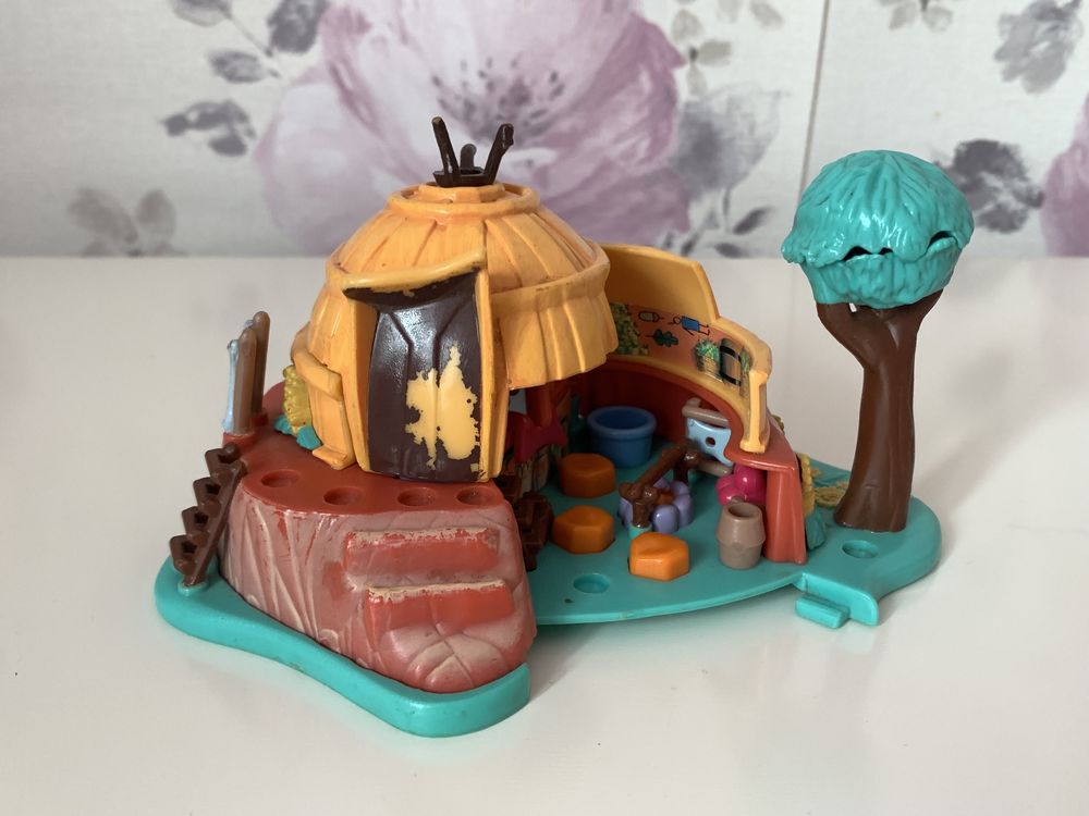 Polly Pocket Bluebird seria Disney domek Pocahontas zabawka vintage