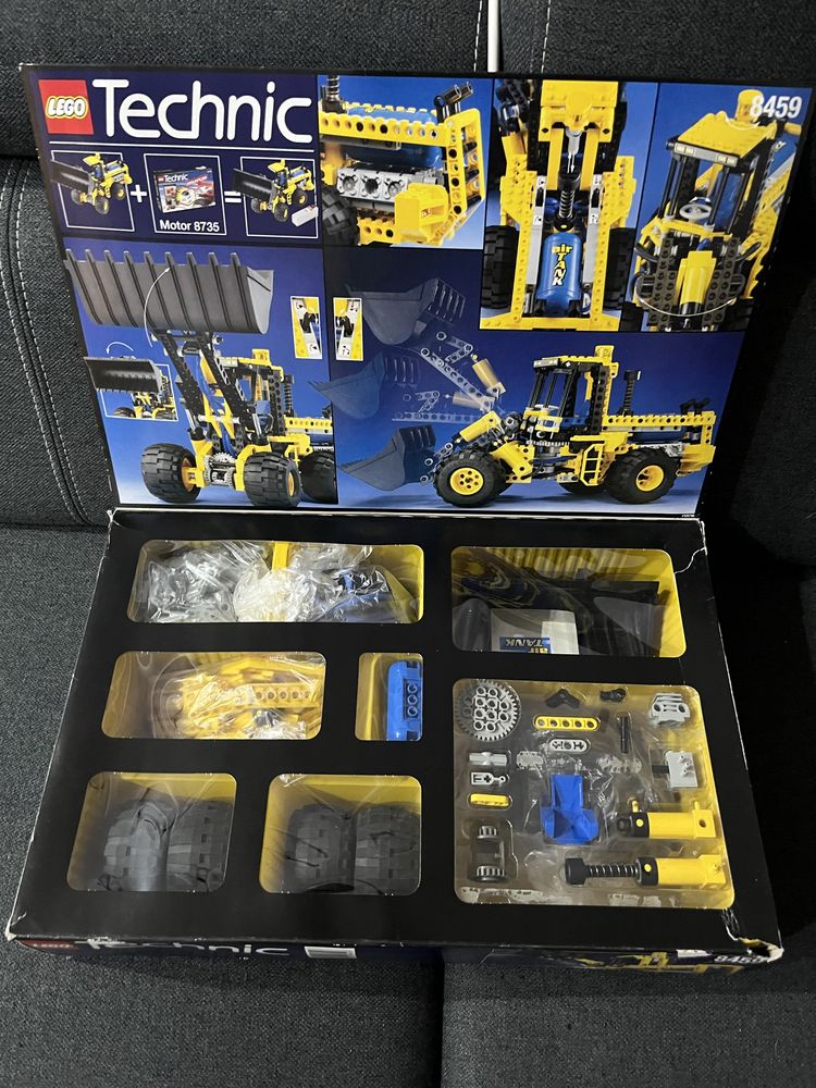Lego Technic Ładowarka 8459  / 8439/ 8464 + pudełko + wytłoczką