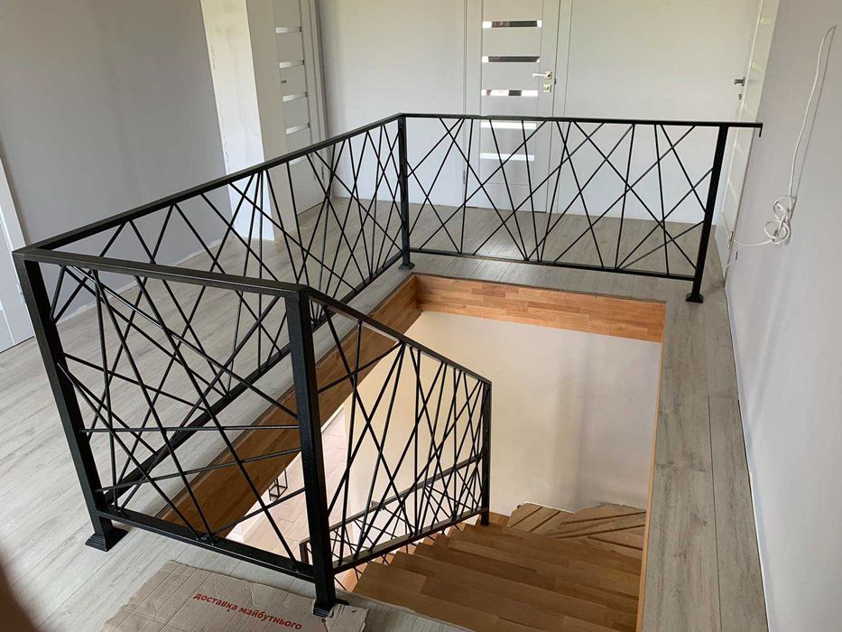 Металеві сходи та перила в стилі