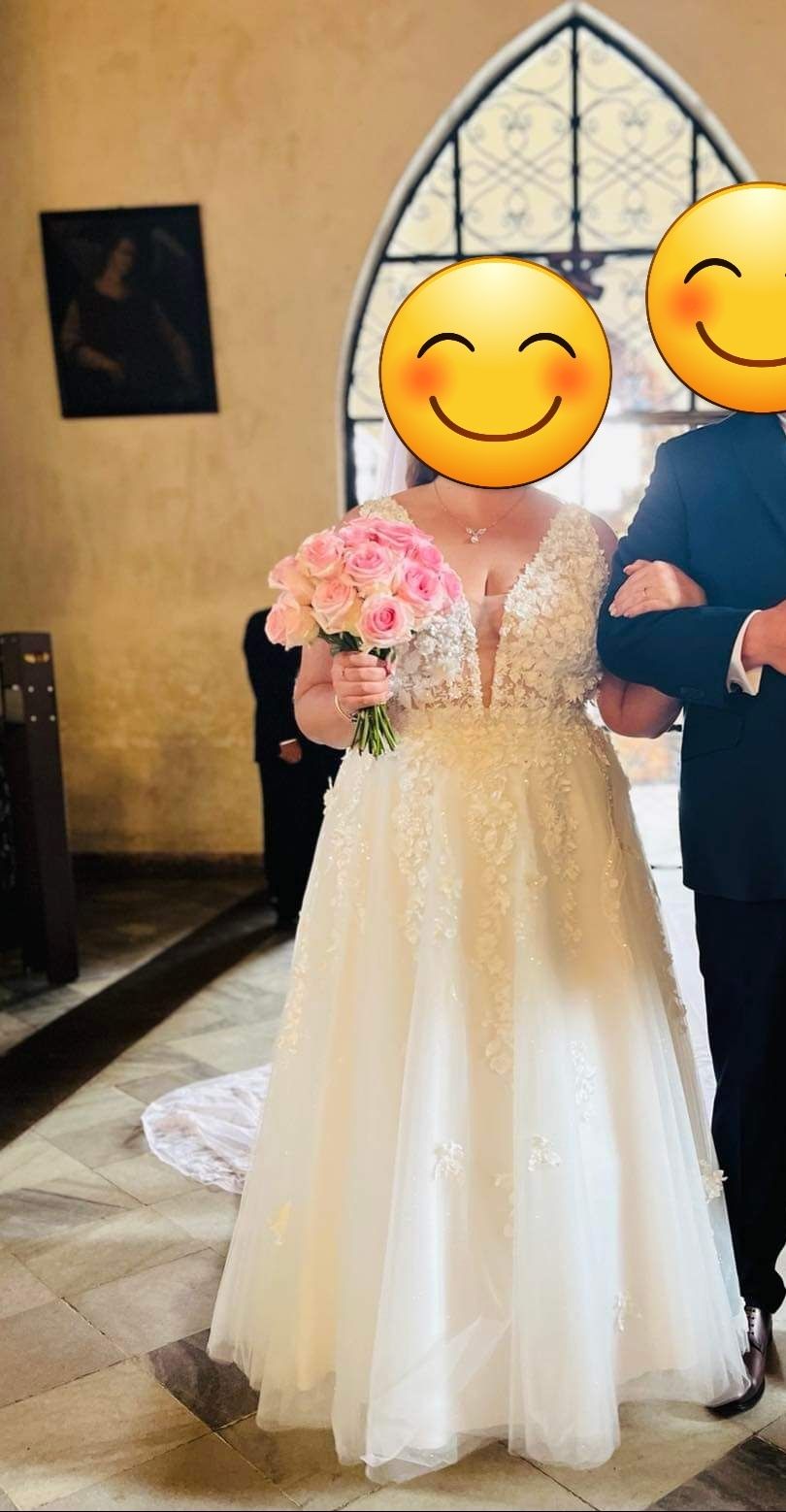 Suknia ślubna, plus size
