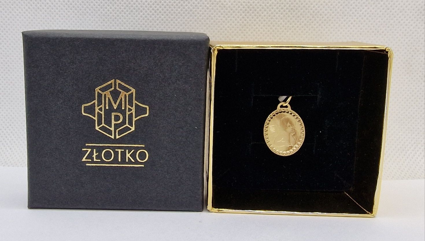 Zawieszka Aniołek złoto 585